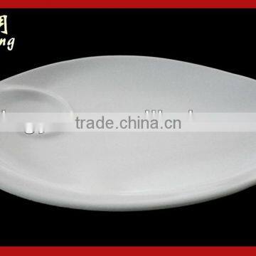 White plate plastic