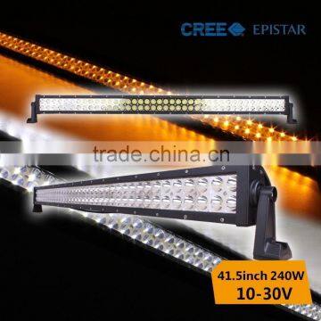 240 watt double row led light bar cree epistar grow