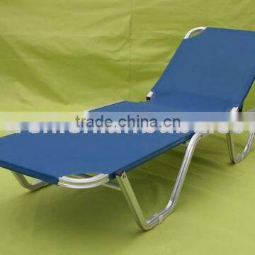 folding alu. sun lounger
