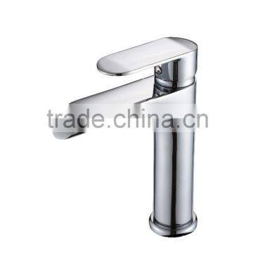 brass square basin faucet