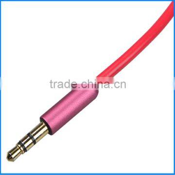 Gold Plated Colorful 3.5mm Aux Cable for Car,audio Video Cable photo-2