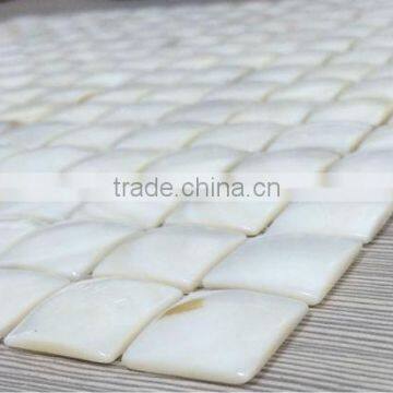 12"x12" white mother pearl shell Mosaic of China Shanghai
