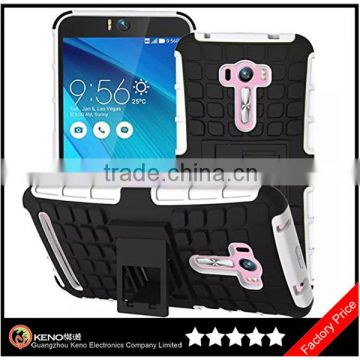 Keno High Quality Rugged Kickstand Hybrid Armor Shockproof Case For Asus Zenfone Max ZC550KL