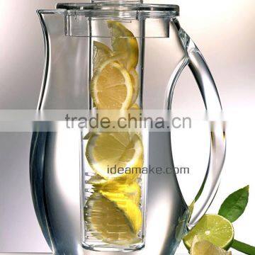 2L Plastic Fruit Infusion Pitcher Infuser Pitcher photo-2