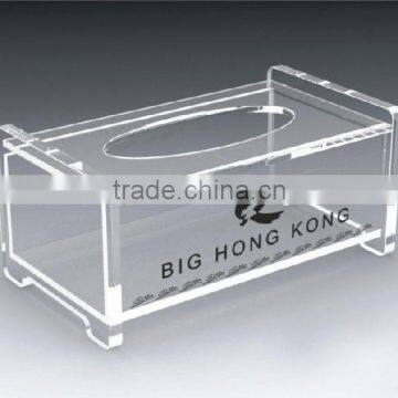 hotel balfour tissue box acrylic glass QCY-TB-4