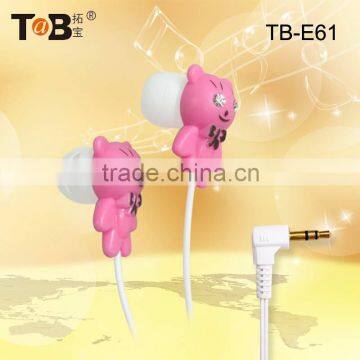 High Quality Oem Earphones, Cute Animal Earphones photo-2