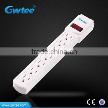 USA 7 gang 16a extension Socket Set with Switch