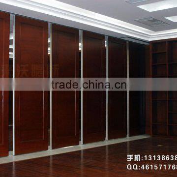 aluminium movable partition wall and mobile home wall paneling acoustic folding partition for library, museum