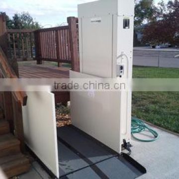 inclined wheelchair lift hydraulic handicap