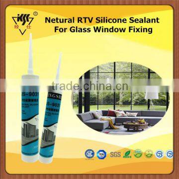 Netural RTV Silicone Sealant For Glass Window Fixing