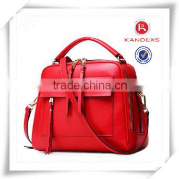 Professional Design Fashion Genuine Leather Women Handbag Wholesale