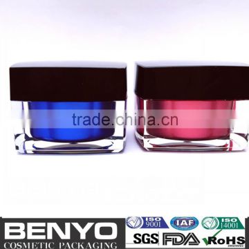 High fashion design 30ml 50ml acrylic cream jar