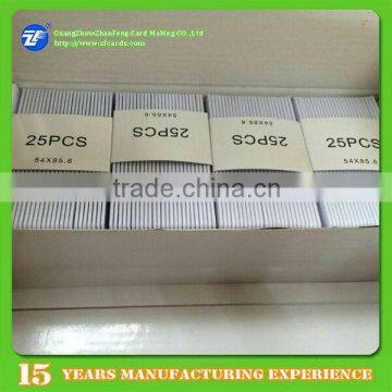 86*54mm 125khz TK4100 Clamshell Thick Card With Inkjet Numbers photo-3