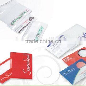 Plastic Business Cards Promotional Magnifying Credit Card Magnifier photo-4