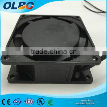 AC Cooling Fan 3100rpm 80x80 110V 240V 8025 Axial AC Cooling Fan Vendor