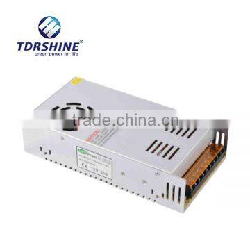 12V 360W Led Driver IP20 3 Year Warranty Constant Voltage LED Switch Power Supply