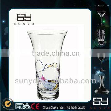 High Quality Handmade Colored Glass Vase/Glassware