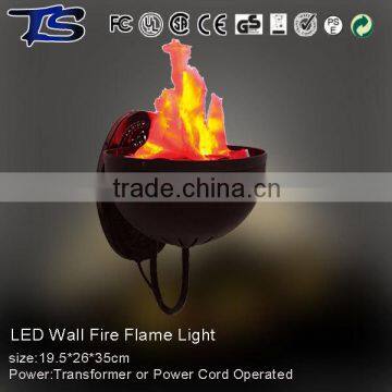 2016 hot sale High quality LED Wall fire flame effect light with orange LED light