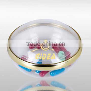 100ML Clear PP Empty Plastic Capsule Container