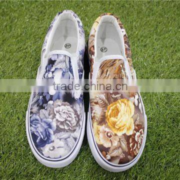 2016 china low price canvas culcanized shoe