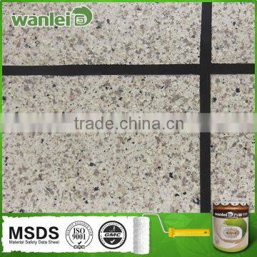 Multifunctional granite effect building coating