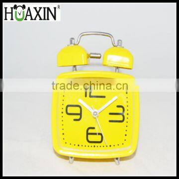 2016 New Style Mini Quartz Analog Fashional Square Alarm Clocks for Kids,cute Alarm Clocks