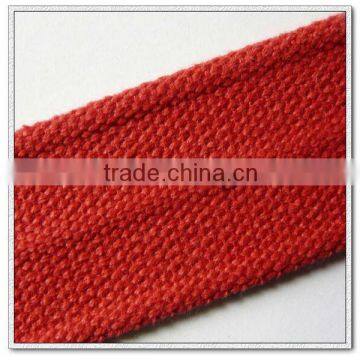 1.5 inch red cotton webbing strap,100% heavy cotton webbing tape