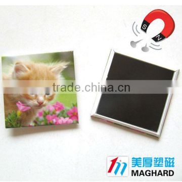 magnetic sovenir gift cat tin magnet