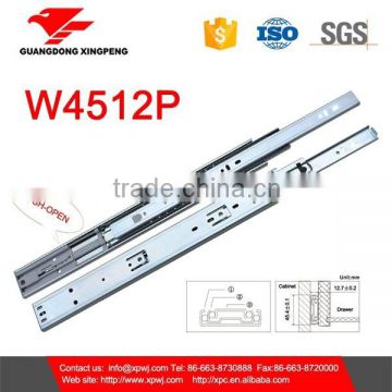 kitchen cabinet drawer slide with 3-fold ball bearing