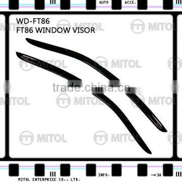 For Toyota FT-86 Windows Visor, Window Deflectors