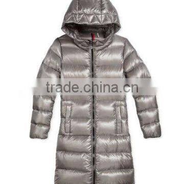 Outdoor Ladies fashion Down jacket with hood waterproof coat