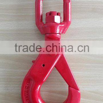 G80 Self-lock swivel safety hook