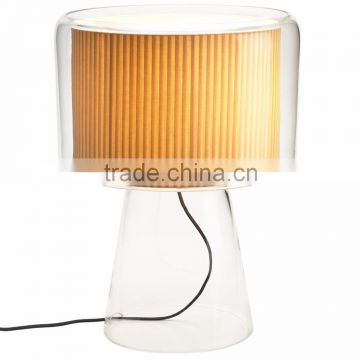 Modern Table Lamp with Cloth+ Glass Study Table Desk Lamps for Sales