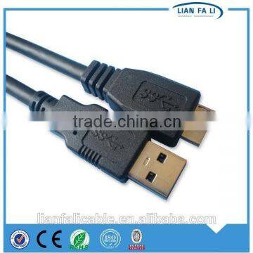 high speed USB A male to micro usb braided usb 3.0 cable usb 2.0 debug cable