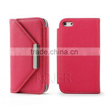 Multipurpose Colorful Customized designs 2 in 1 wallet leather case for iphone 5S 5C 5