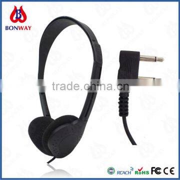 cheap aviation headset or disposable headphone