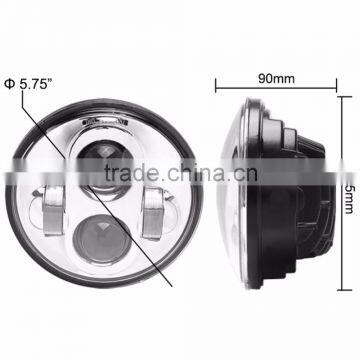 Projector Lamp 5.75 Inch Led Light Bulb 5 3/4" High & Low Beam Led Driving Light for Harley Davidso-n Daymaker Motorcycle Parts Supplier's photo-5