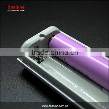 Single USB Power Bank for 18650 Battery, Portable Powerbank Battery Case photo-3