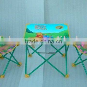 folding table and chair