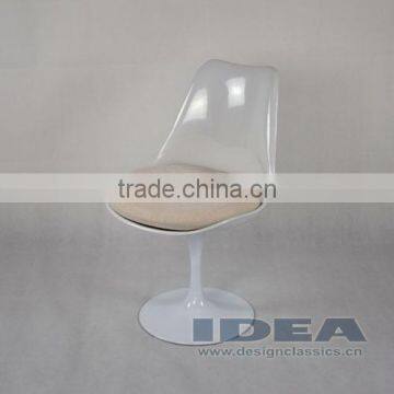 Replica Eero Saarinen Tulip Chair - White Cushion
