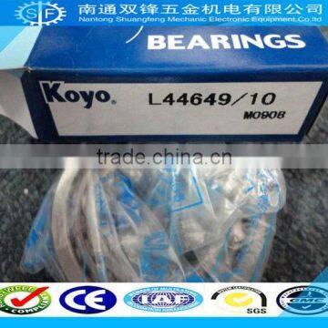 Pipe Roller Bearings KOYO L44642/L44610 Tapered Roller Bearing