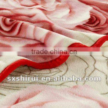 100% polyester good quality flannel fleece blanket