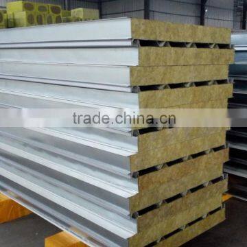 Rock Wool Sandwich Panel Insulated Metal Faced for Roof Board photo-5