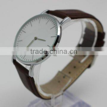 China supplier sliver fashion watch women , stainless steel men watches