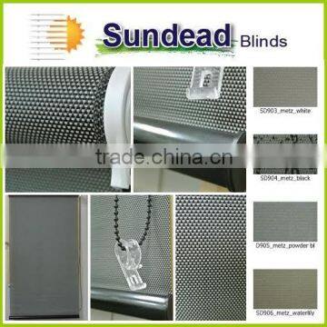 double-printing pattern blackout shiny vinyl fabric fire retardant curtain and blinds