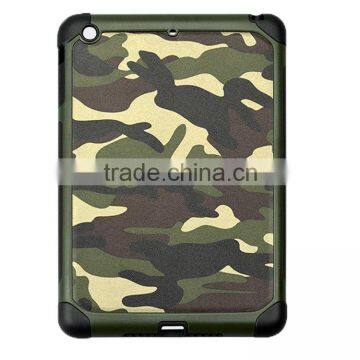 2015 new arrival fashion manufature camouflage teble cover case for Ipad mini4