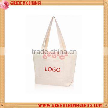 Cotton Canvas Tote Bag for Carring Groceries and Shopping