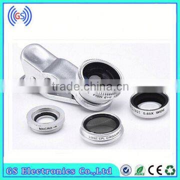 Circular Filter 4 in 1 Zoom Lens For Mobile Phone