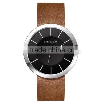 2016 Stainless Steel Case 18mm Nato Strap Leather Brown Watch