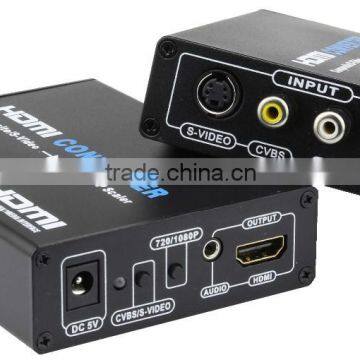 HDMI Converter Composite/s-video to 1080P Scaler